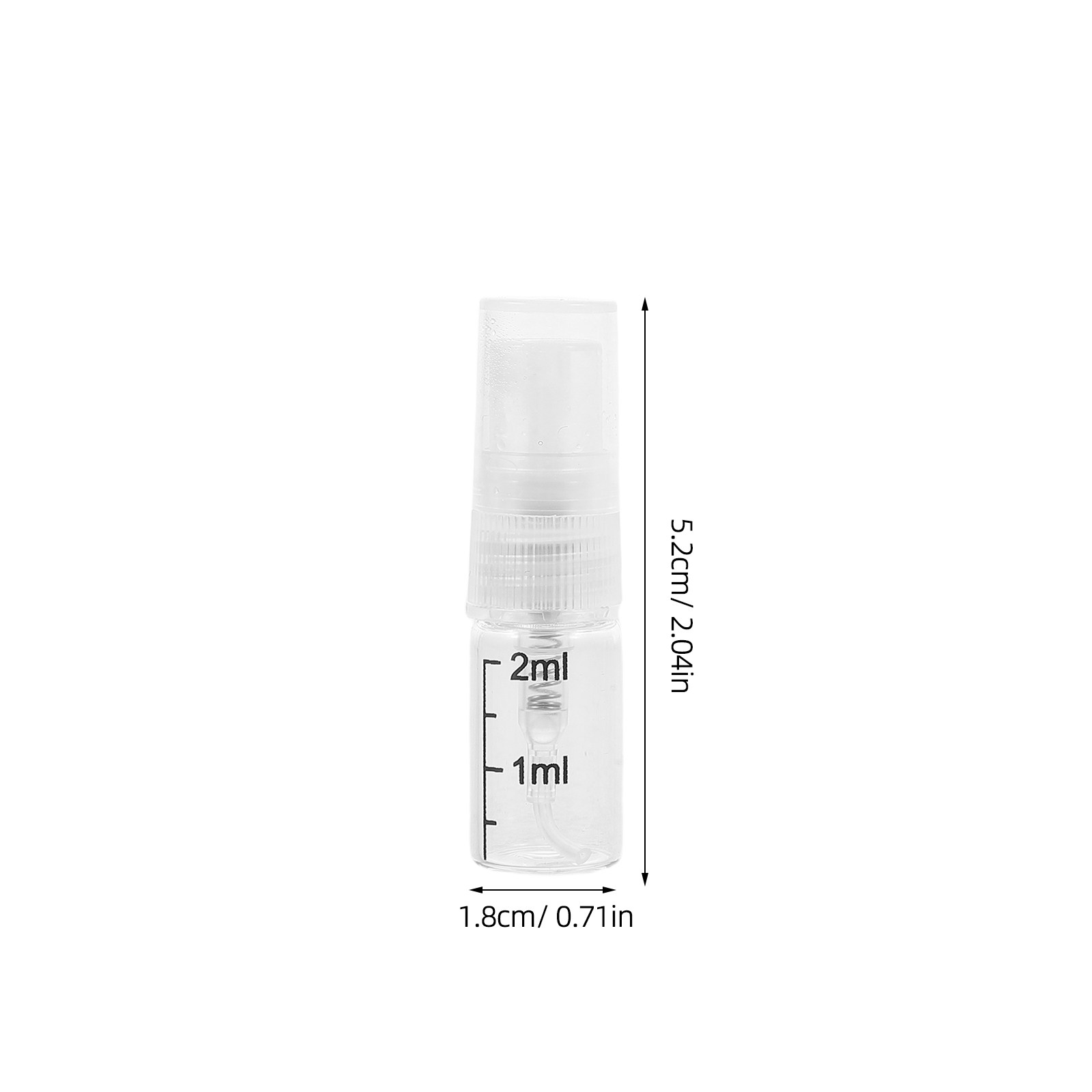 5Pcs Clear Glass Portable Spra - Misting Bottle Fine 评论和价格