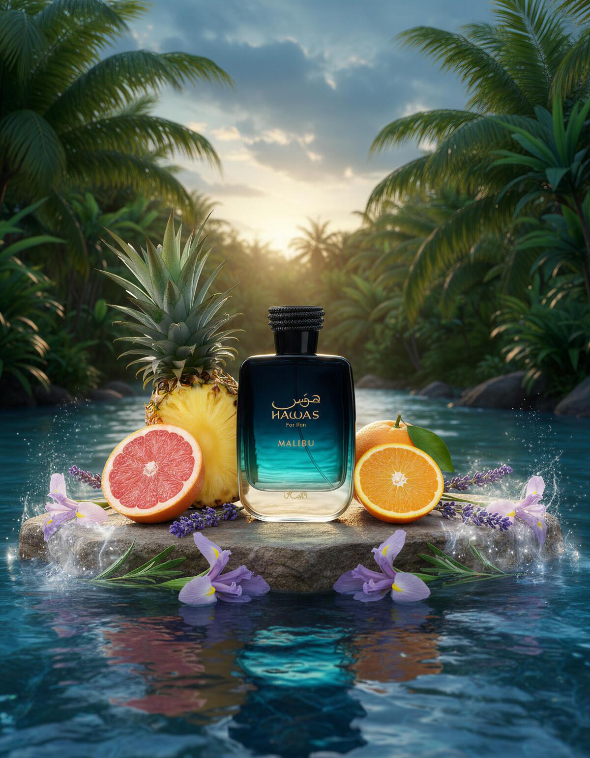 Rasasi Hawas Malibu For Him ED - Misting Bottle Fine 评论和价格