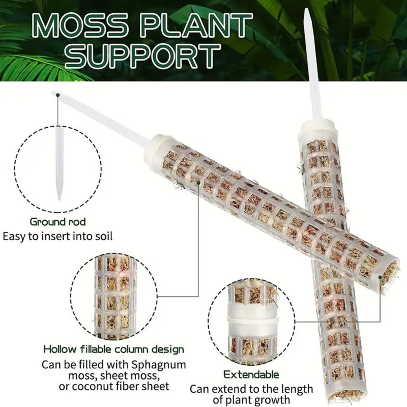 1/2/3pcs Self-watering Moss Po - Sphagnum Moss Dry 评论和价格