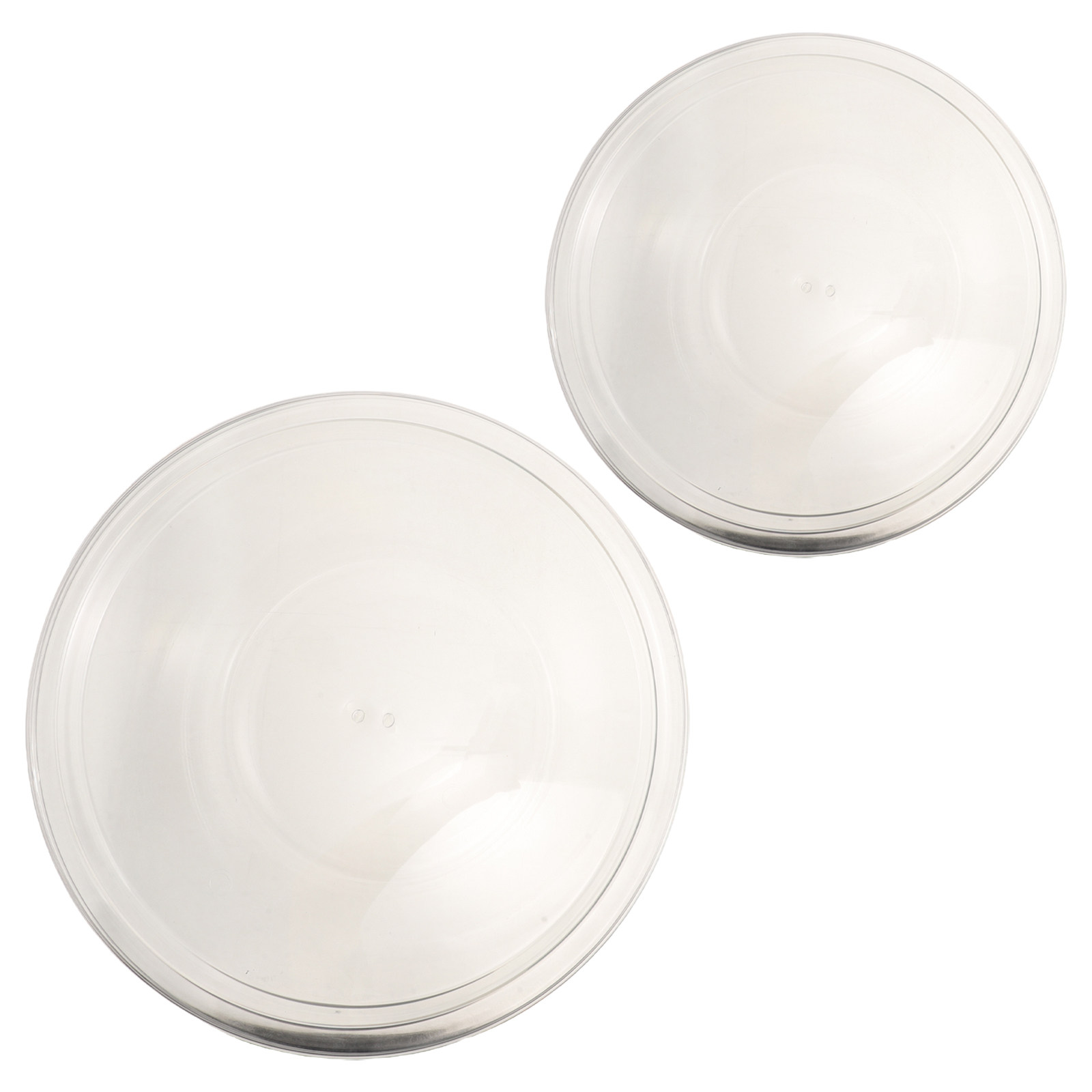 2Sets Plastic Baking Mixing Bo - Plastic Dome Clear 评论和价格