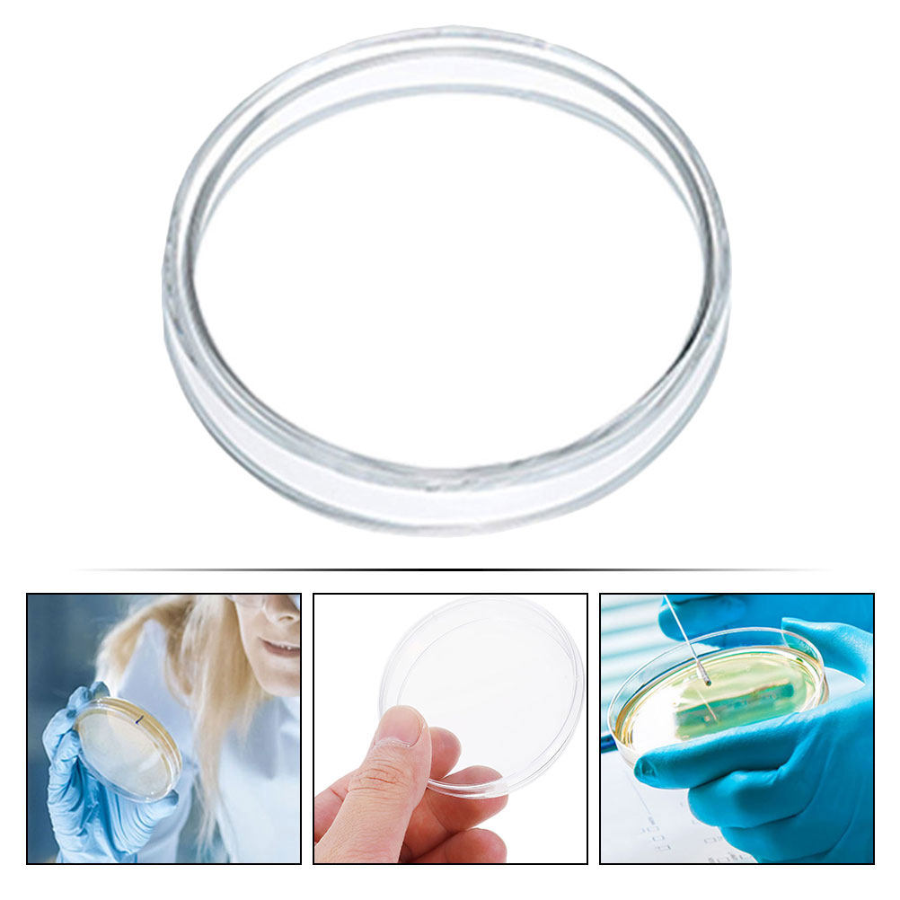 10Pcs Plastic Petri Dishes Tra - Agar Tissue Culture 评论和价格
