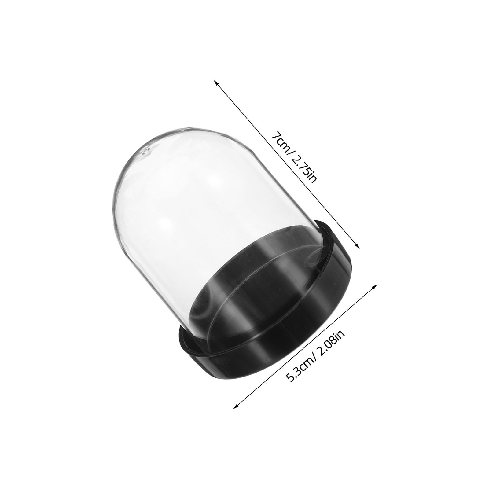 4Pcs Clear Micro Landscape Dom - Plastic Dome Clear 评论和价格